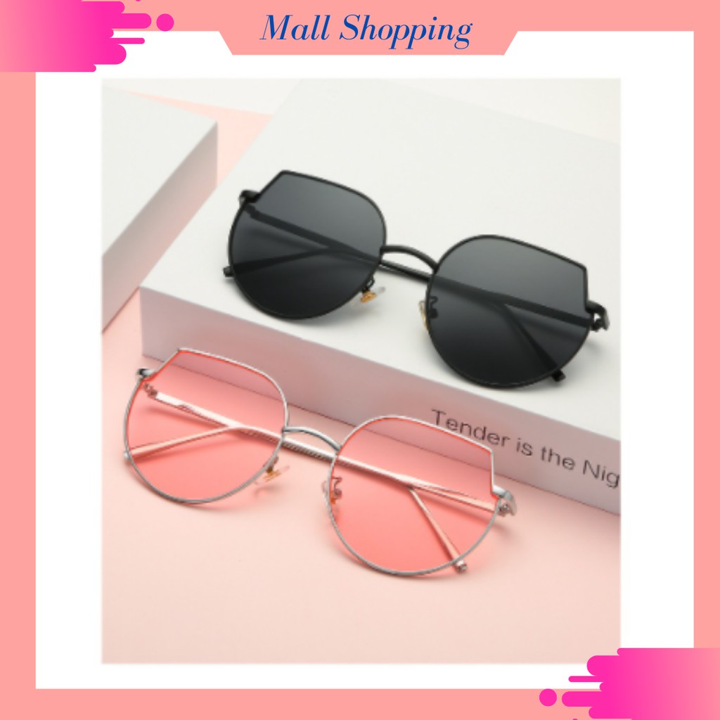 (COD) Kacamata Fashion Lensa Kacamata Pria&amp;Wanita New Sunglasses MALL SHOPPING