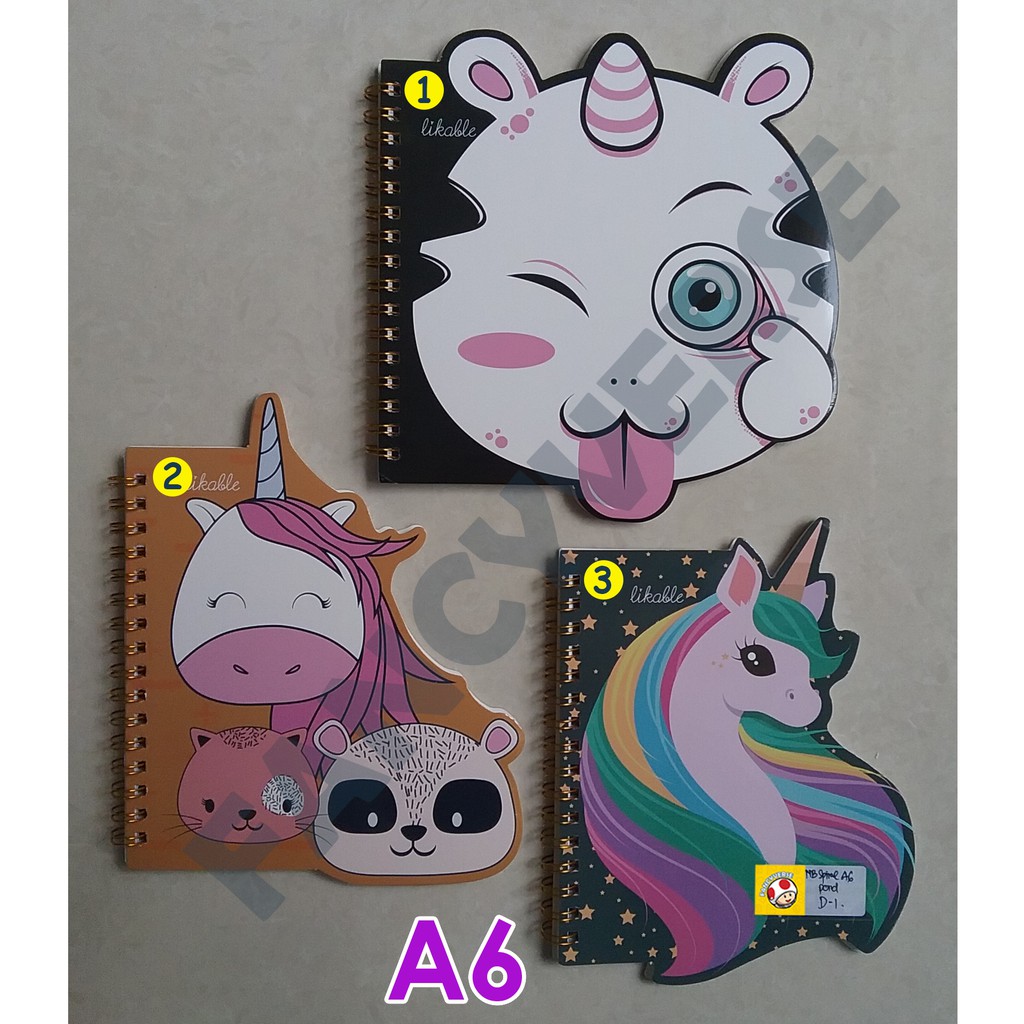 

Notebook Spiral Pond A6 Unicorn D-1 / Agenda Diary Notes Buku Catatan