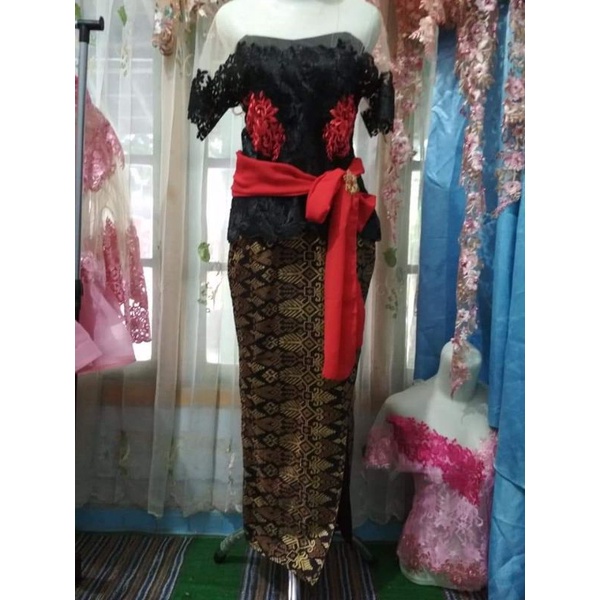 Atasan Kebaya Brokat Wisuda Preloved, Atasan Saja