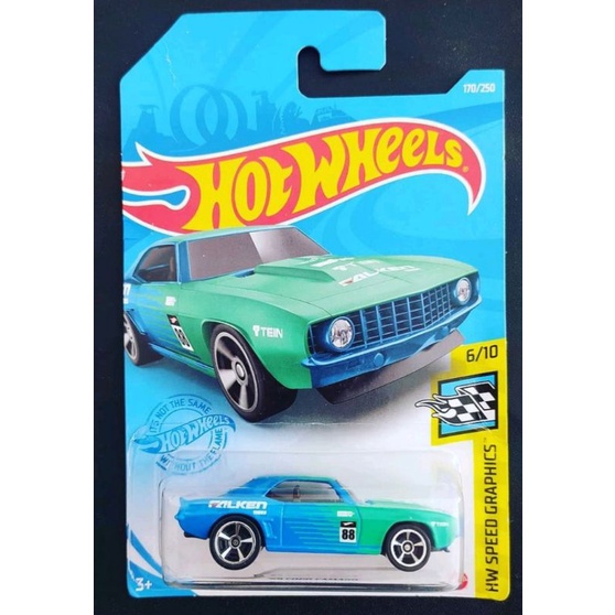 hotwheels 69 COPO CAMARO falken HW SPEED GRAPHICS