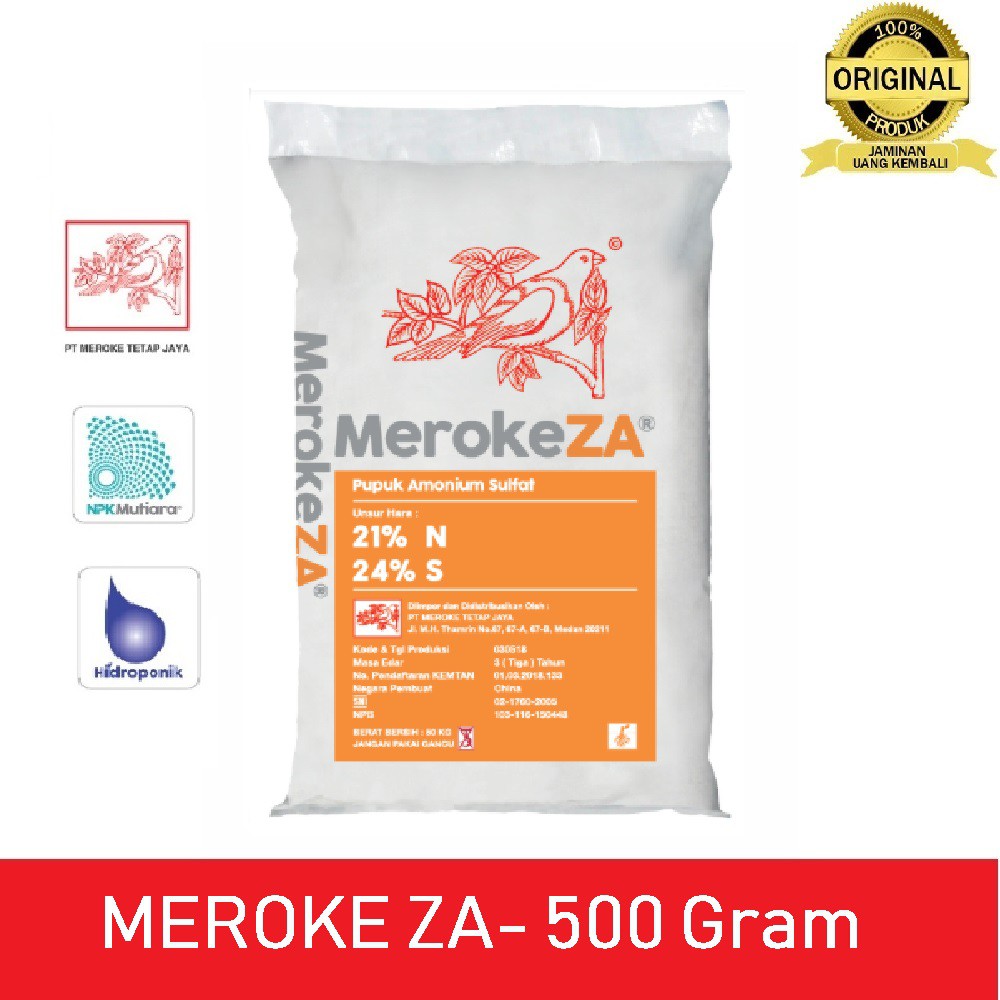 Pupuk Meroke ZA 500 Gram