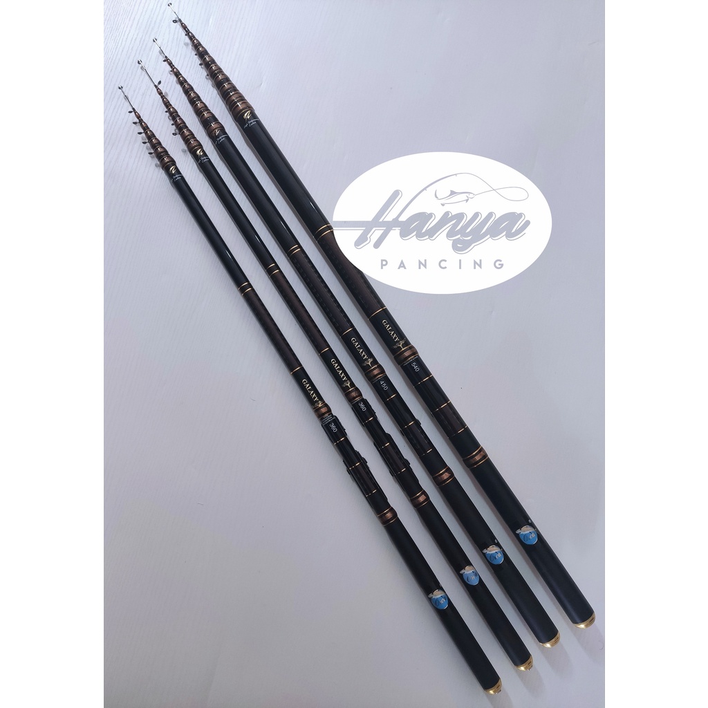 JORAN TEGEK KOLONG ORCA GALAXY 360 450 540 CARBON SANGAT RINGAN SIAP PAKAI