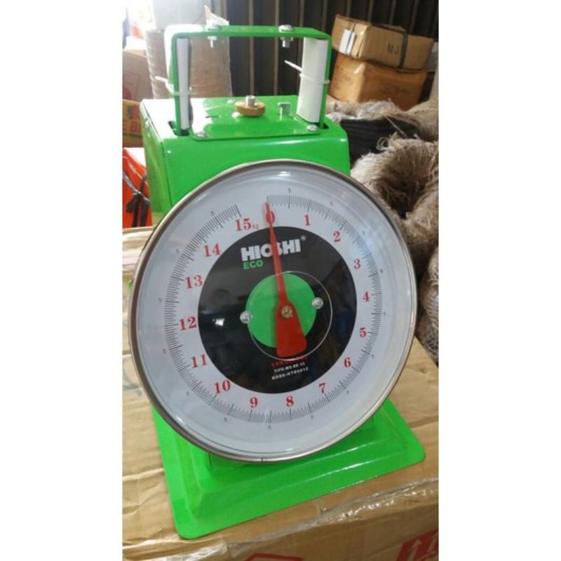 timbangan bulat / timbangan duduk HIOSHI 15KG