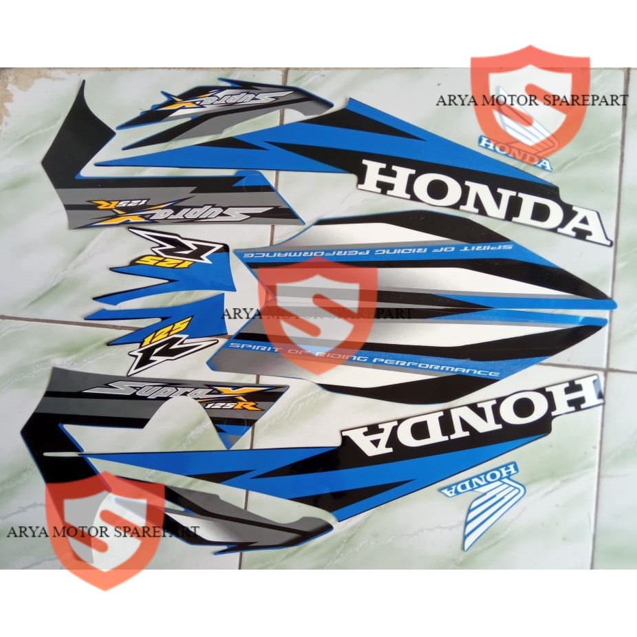 PROMO stiker striping honda supra x 125 2006 ARYA MOTOR