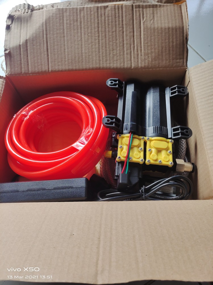 Paket Cuci Ac Portabel Tsl Pump 220psi Konektor Sliplock Selang Pu 10m