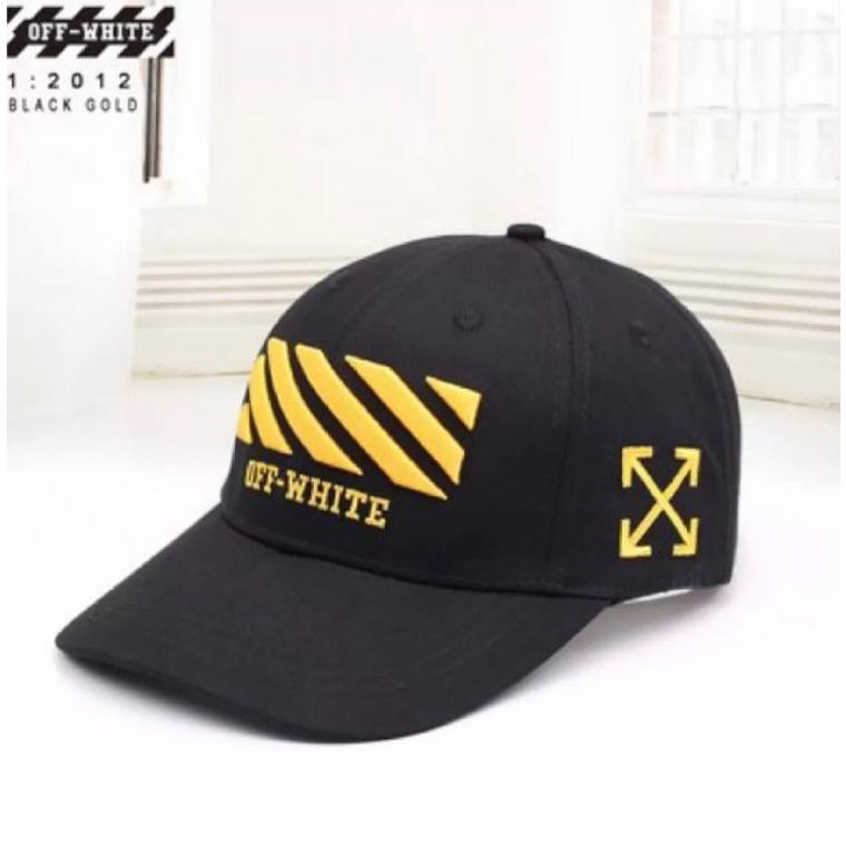 Topi baseball off- white terbaru 2021 cocok buat pria dan wanita