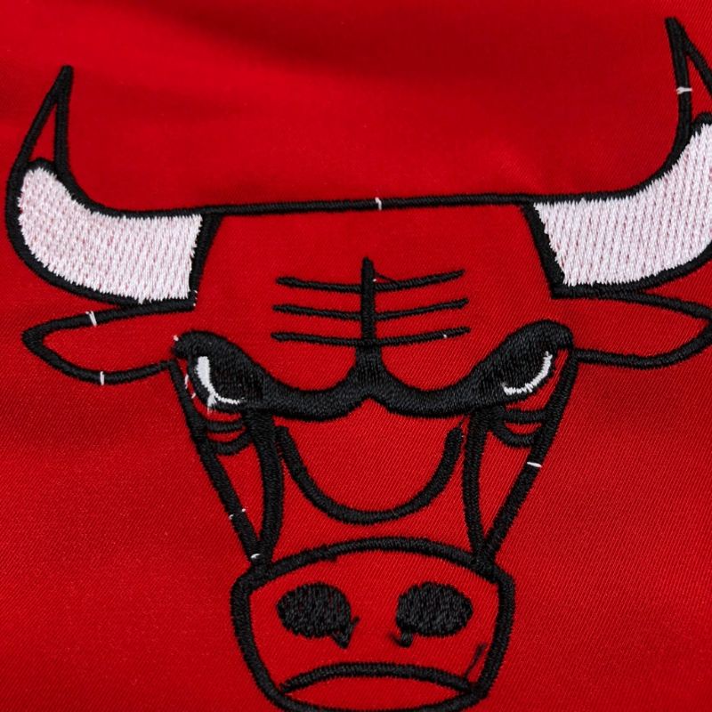 JAKET BOMBER VARSITY MCF CHICAGO BULLS MERAH AUTHENTIC PREMIUM BESTSELLER