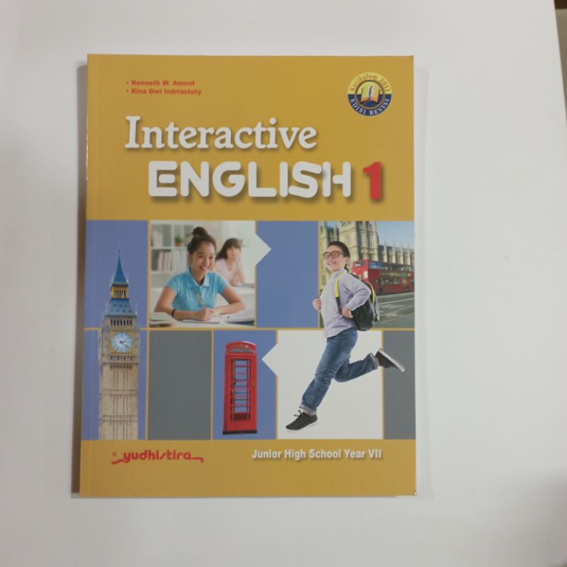 INTERACTIVE ENGLISH SMP Kelas 1,2,3 revisi 2016 kurikulum 2013 Yudistira