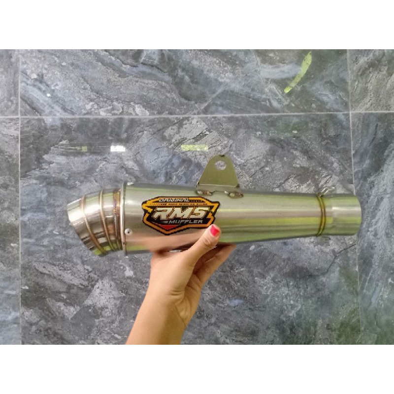 slincer slencer knalpot racing rms jigsaw keong diameter 50mm