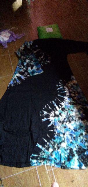 Pilih Warna Turis Gamis Kaos Pelangi Tiedye Batik Payung Jumbo Syari Batik Adem