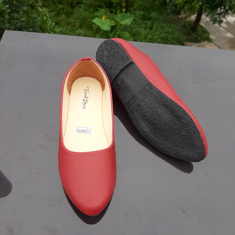 VINANDOZ SBD01 Sepatu Balet Wanita Polos. - Sepatu Flat shoes Perempuan casual murah