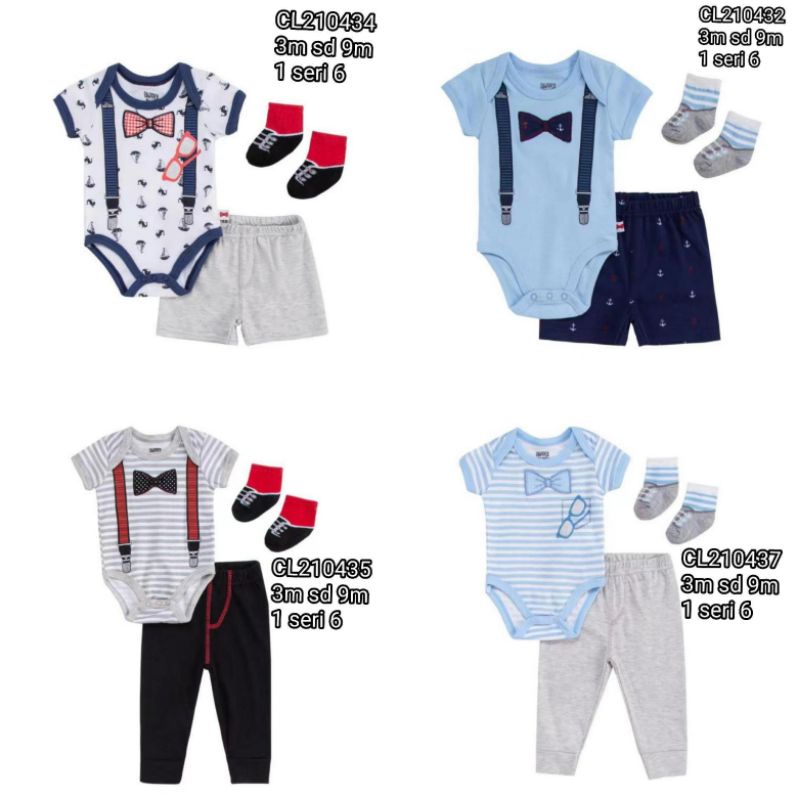 3in1 Jumper Segitiga Bayi 0-9m