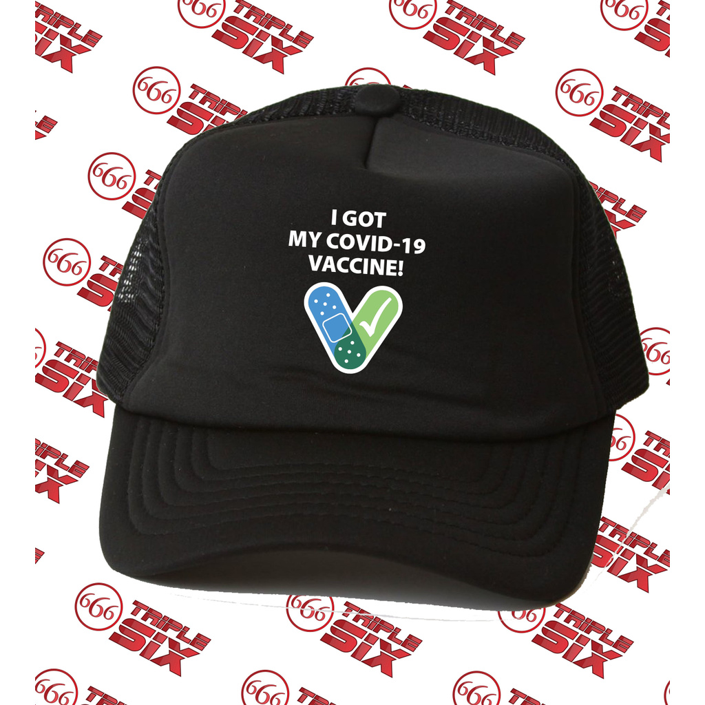 Topi Trucker I got my covid 19 vaccine Vaksin