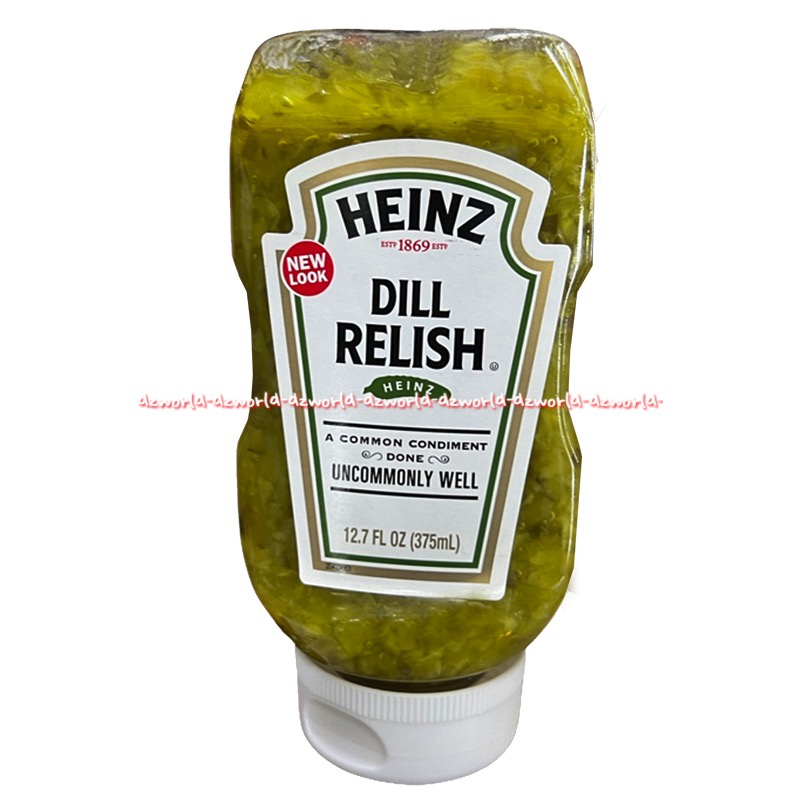 

Heinz Dill Rellish 375ml Uncommonly Well Ketchup Henz Saus Tanpa Gula Less Sugar