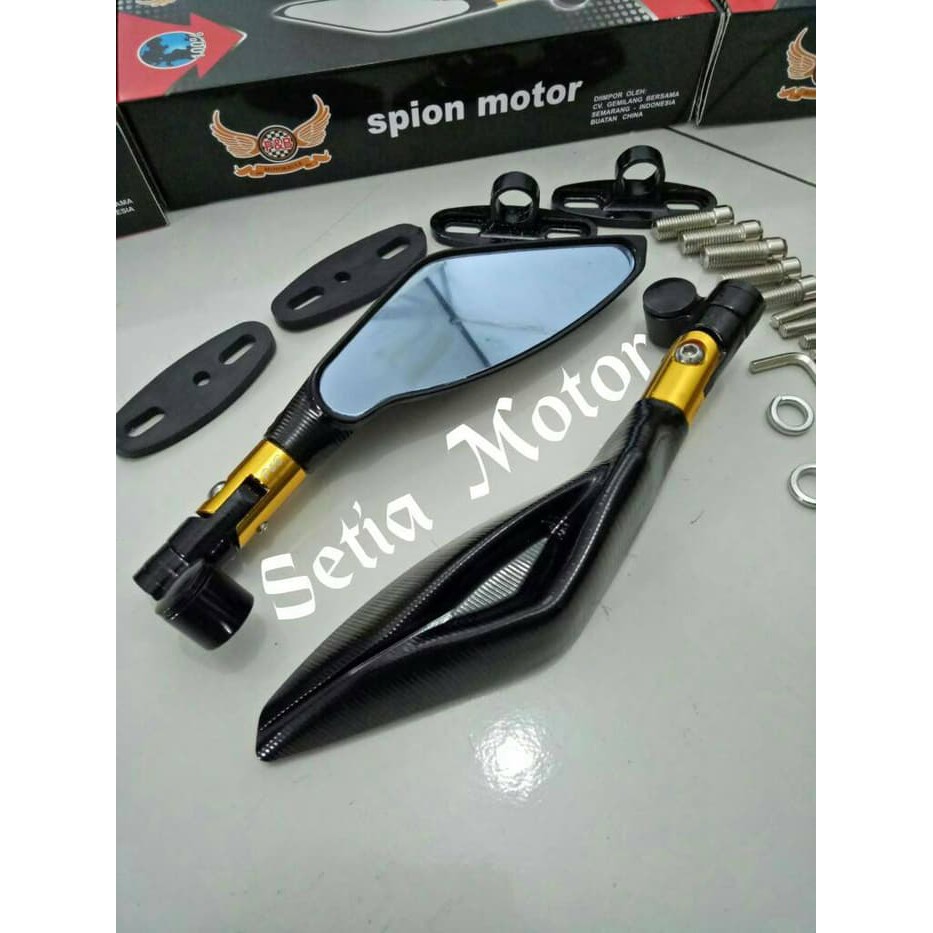 Spion Tomok Ninja 250, Nmax, Cbr 150, Cbr 250, R15, R25 Spion Variasi