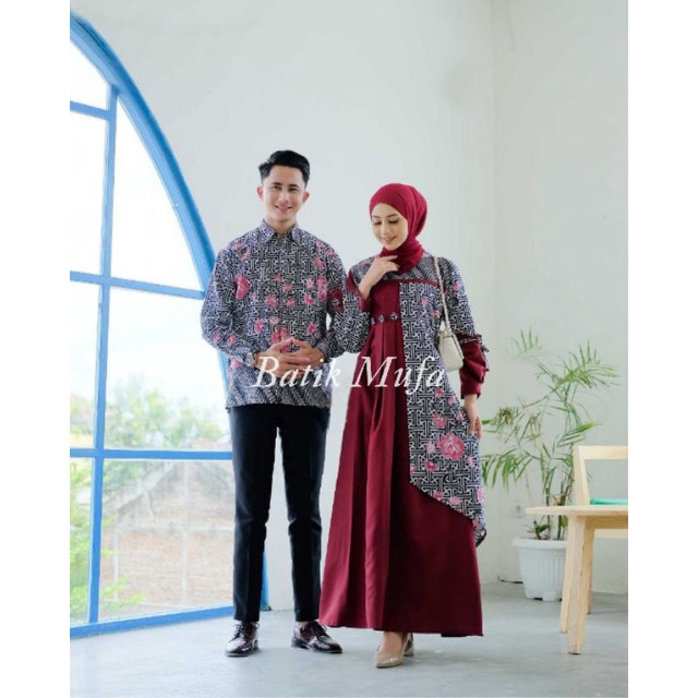 ( ADA ANAK!! )SET COUPLE GAMIS ALEEYA DRESS , BAJU GAMIS LEBARAN TERBARU 2022 , GAUN HARI RAYA BAJU COUPLE LEBARAN