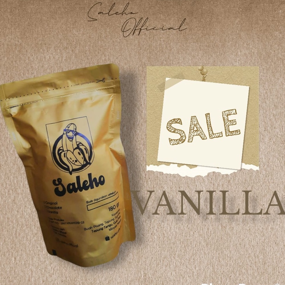 

Sale Pisang Lidah Vanila (150gr)