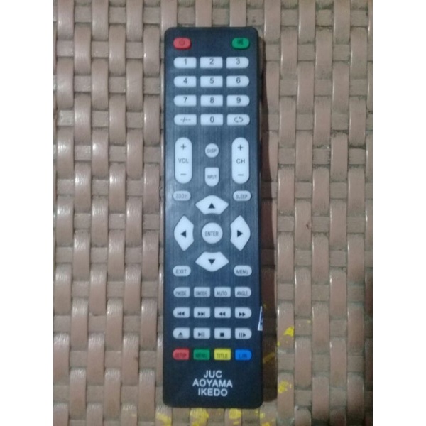 Remot remot tv led/lcd JUC AOYAMA IKEDO 19"