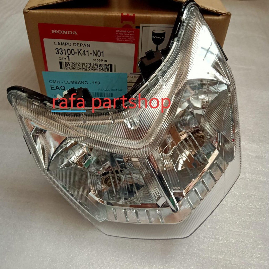 Lampu Depan Reflektor Bohlam Supra X 125 FI ORI AHM