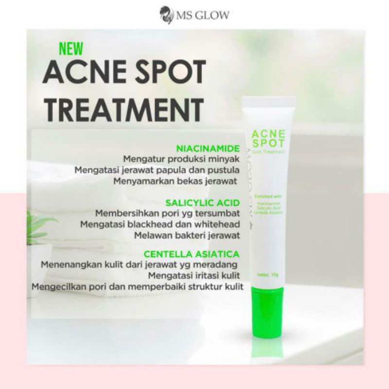 MS GLOW ACNE SPOT TREATMENT | ACNE SPOT MS GLOW