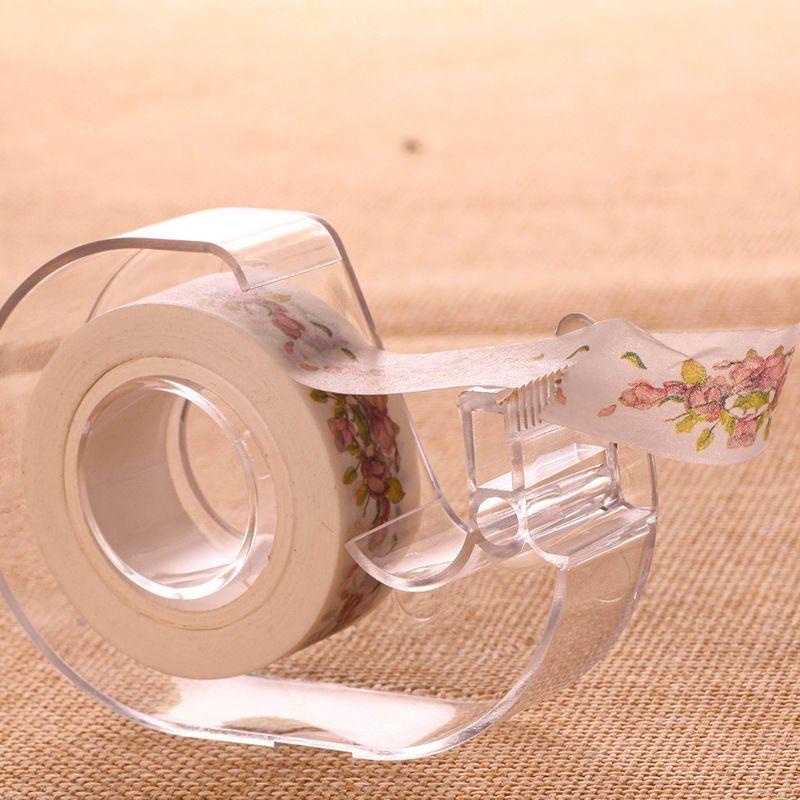 【 ELEGANT 】 Tape Dispenser Kerajinan Tangan Kantor Masking Tape Lakban