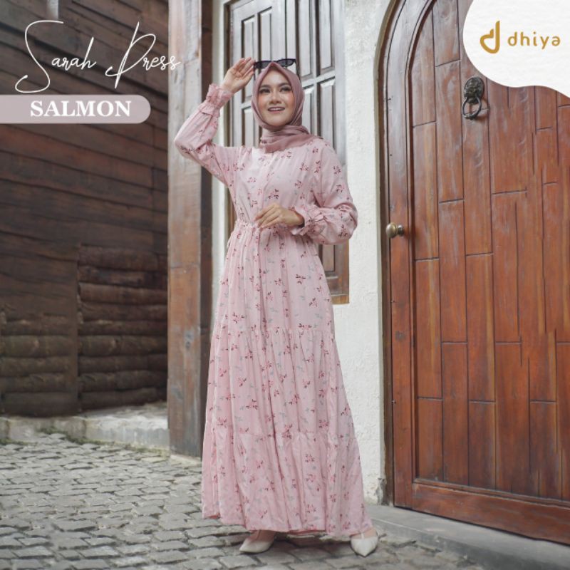 COD SARAH DRESS By Dhiya official/ Dress Branded Ori