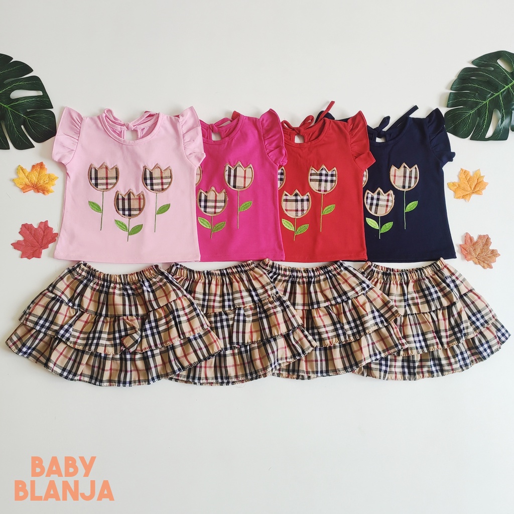 Baju Bayi Perempuan 6 12 Bulan Dalmi Set