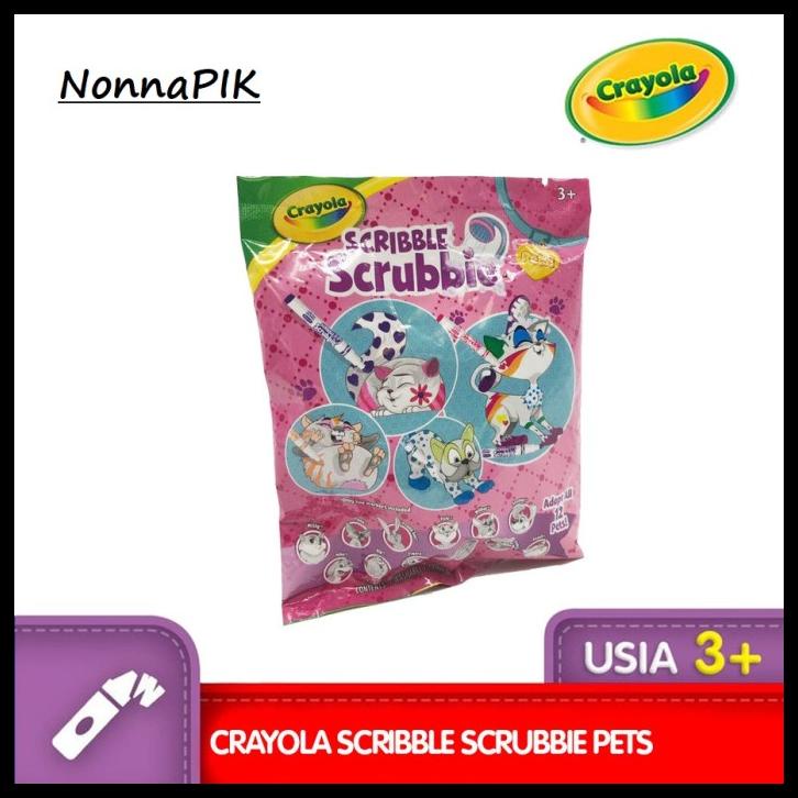 

Crayola Scribble Scrubbie Pet Single Blind Bag