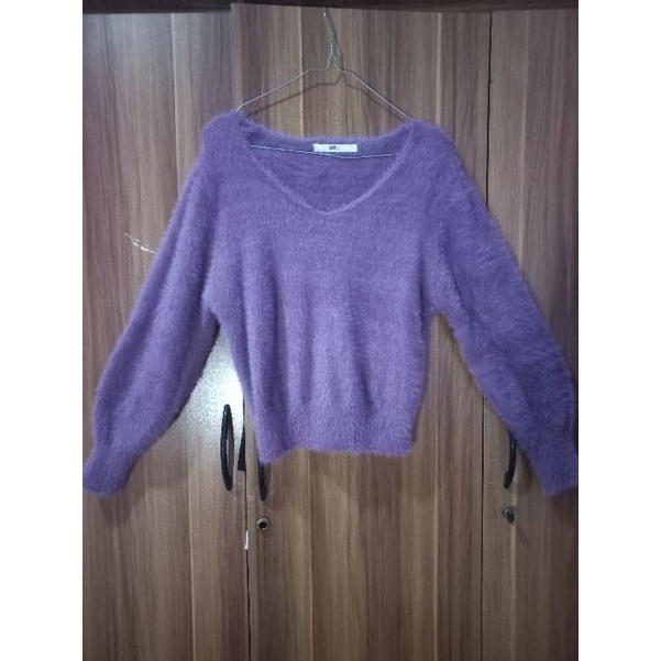 SWEATER FUZZY BRAND GRL