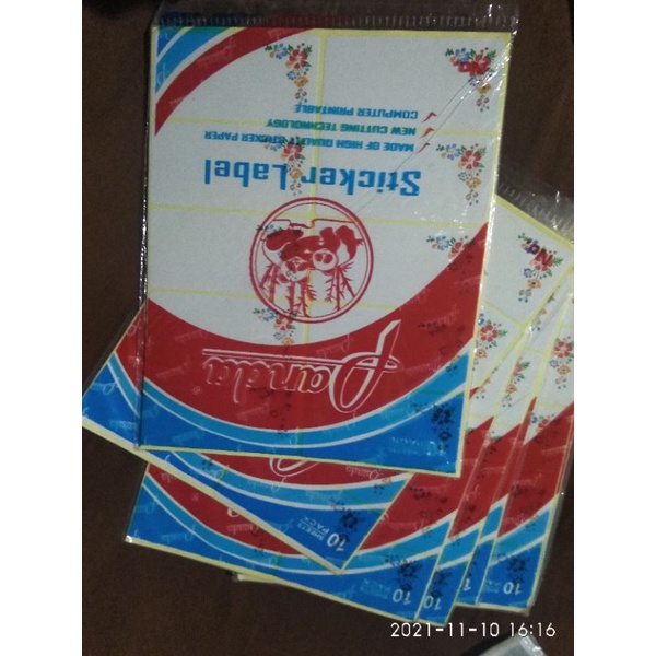 

STIKER LABEL UNDANGAN PANDA