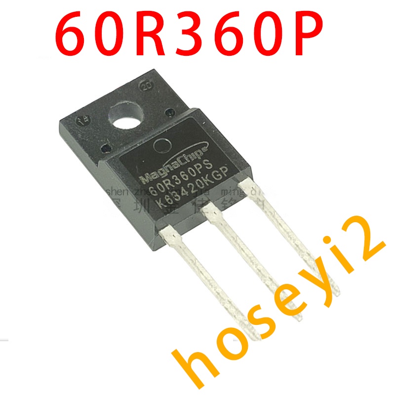 2pcs Ic 60R360P MMF60R360P TO-220F 600V 11A