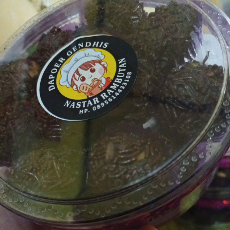 

Nastar Rambutan, Stick Cokelat Sabit, Daun, Thumbrint, Stick Cokelat
