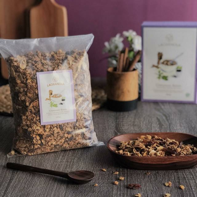 

granola cinnamon raisin