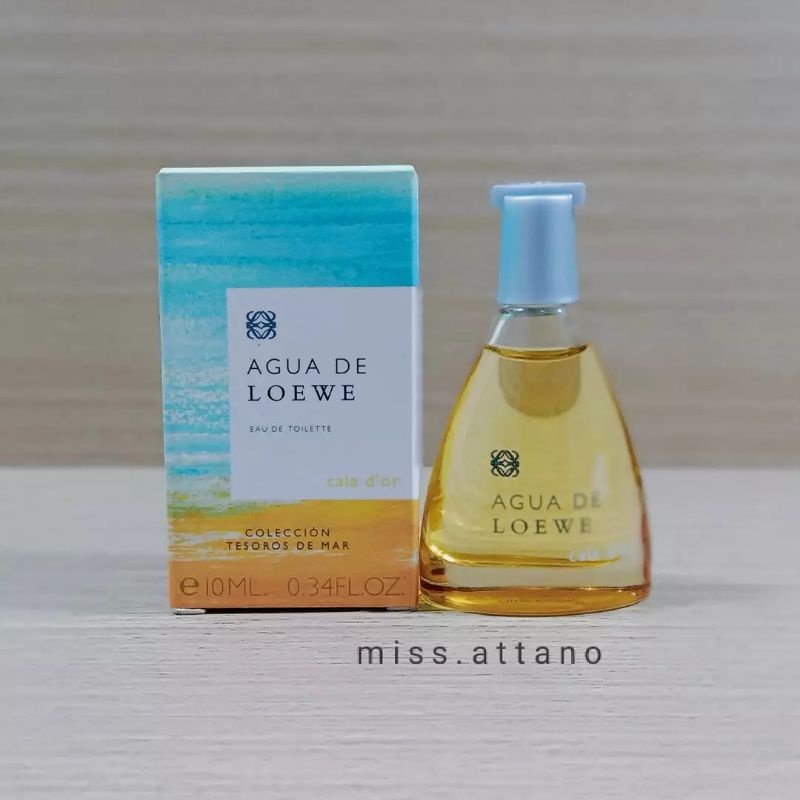 Parfum miniatur original / vial Loewe Agua De Loewe Cala D'or Coleccion Tesoros De Mar