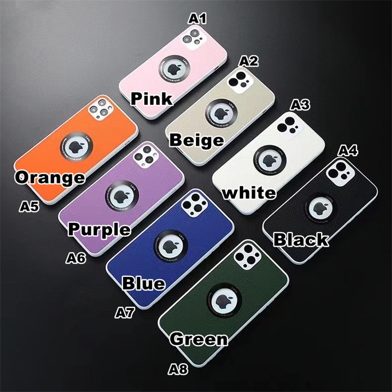 Casing iPhone 12 Pro MAX i11 Pro MAX X XR XS MAX 7 8 Plus Full cover Bahan Kulit Aksen Hollow
