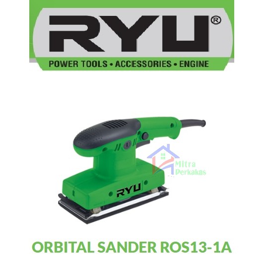 RYU Mesin Amplas Sander RYU ROS 13-1A Hand Sander Sheet Sander Mesin Amplas Orbital Sander Ryu
