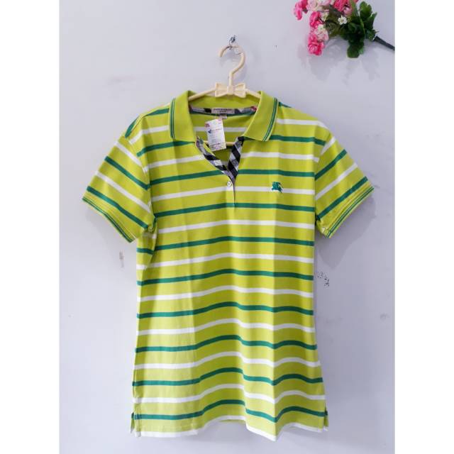 KAOS WANITA POLO SHIRT (SISA EXPORT) FO