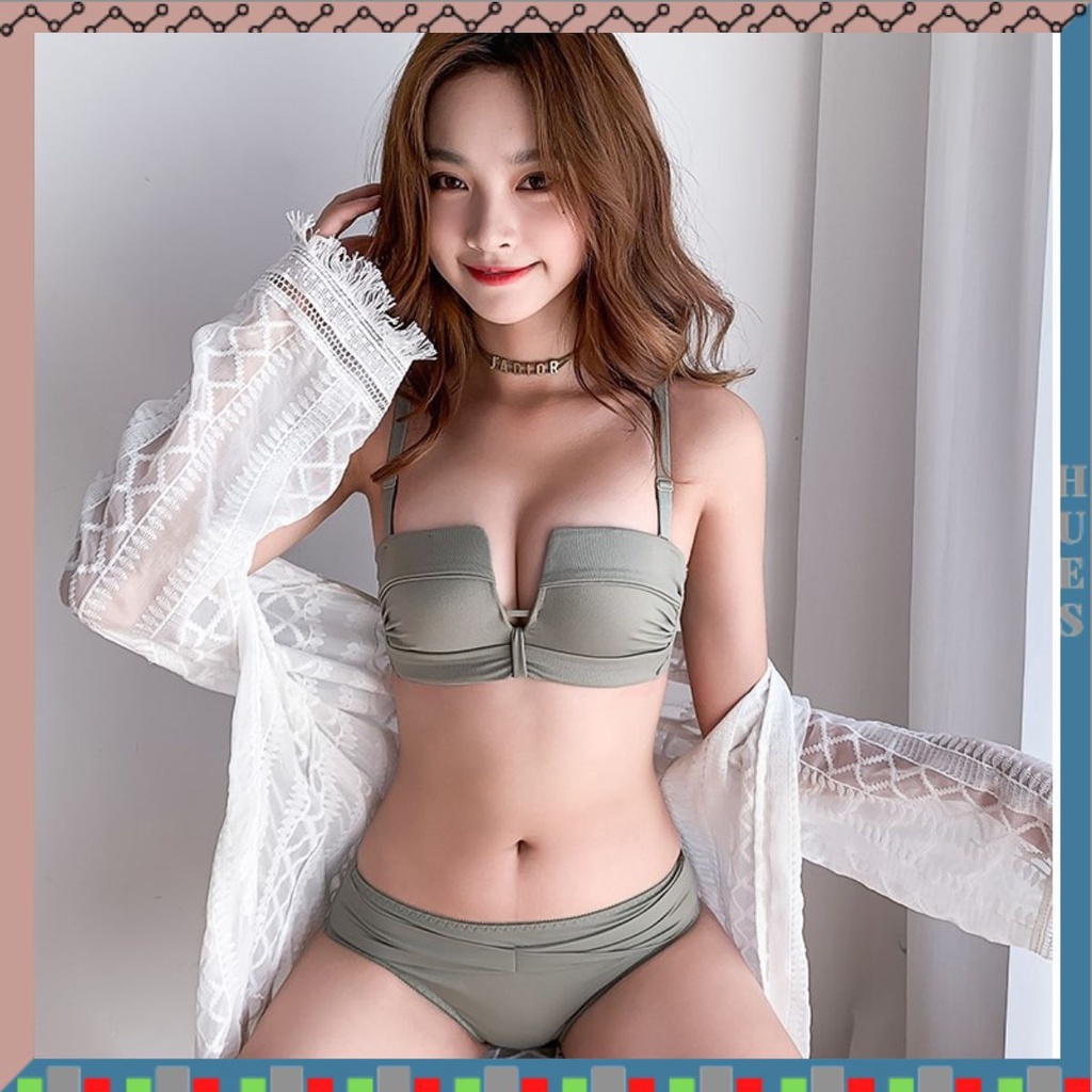 HUES.ID BH Bra Push Up Style Pakaian Dalam Wanita High Quality 9017