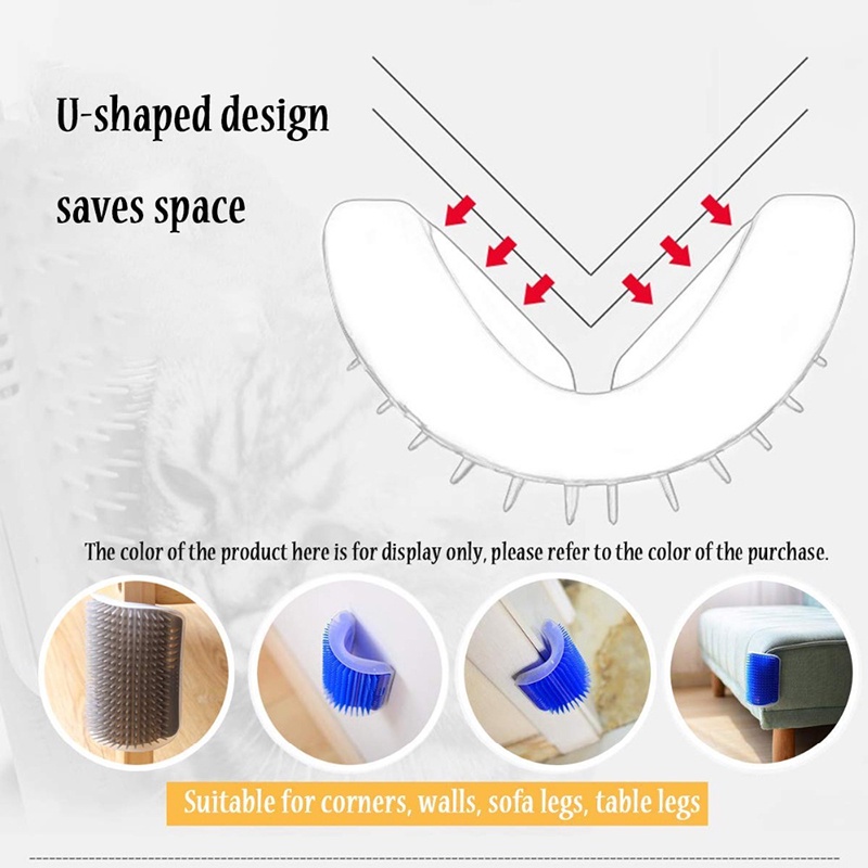 Sisir Kucing Sisir Catnip Tempel Premium Quality | Self Brushing Pet Brush | Self Grooming Kucing