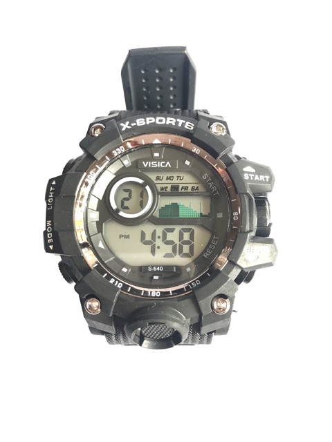 Jam tangan sporty digital visica fashion watch anti air