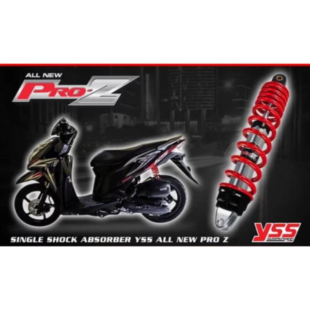 shockbreaker yss mio beat vario scopy matic pro z - shock yss matic proz original