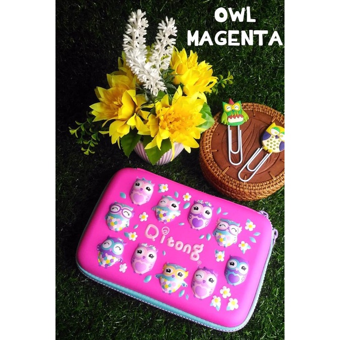 

Office & Stationery | Document Organizer | Kotak Pensil Hardcase / Pencil Organizer Ukuran Besar - Qitong Owl | Best Seller