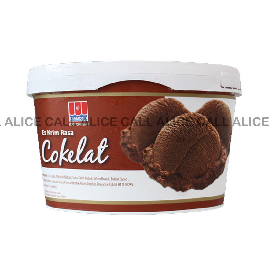 

ES KRIM DIAMOND ICE CREAM REGULAR CHOCOLATE 700 ML