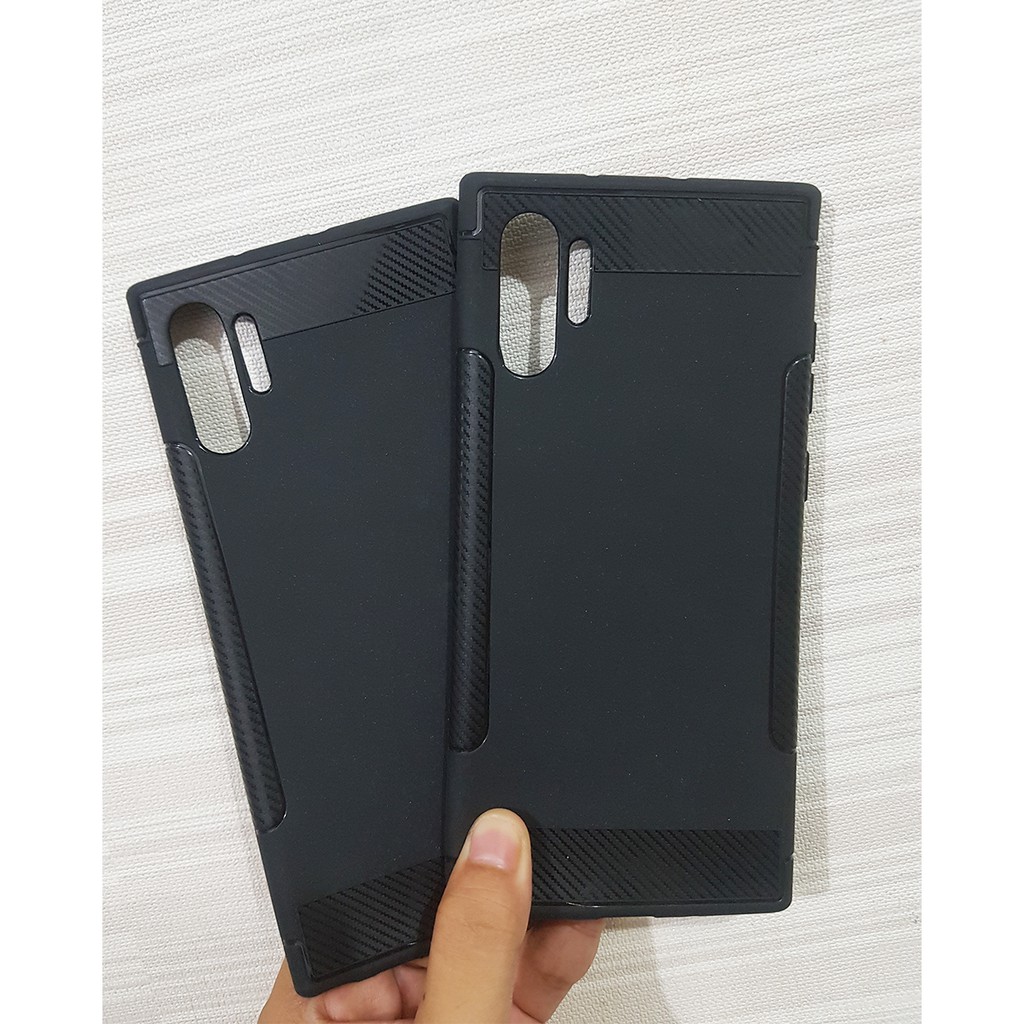 Case Carbon Samsung Note 10 Plus - Note 10 - Note 9 - Note 8 Softcase Carbon Samsung