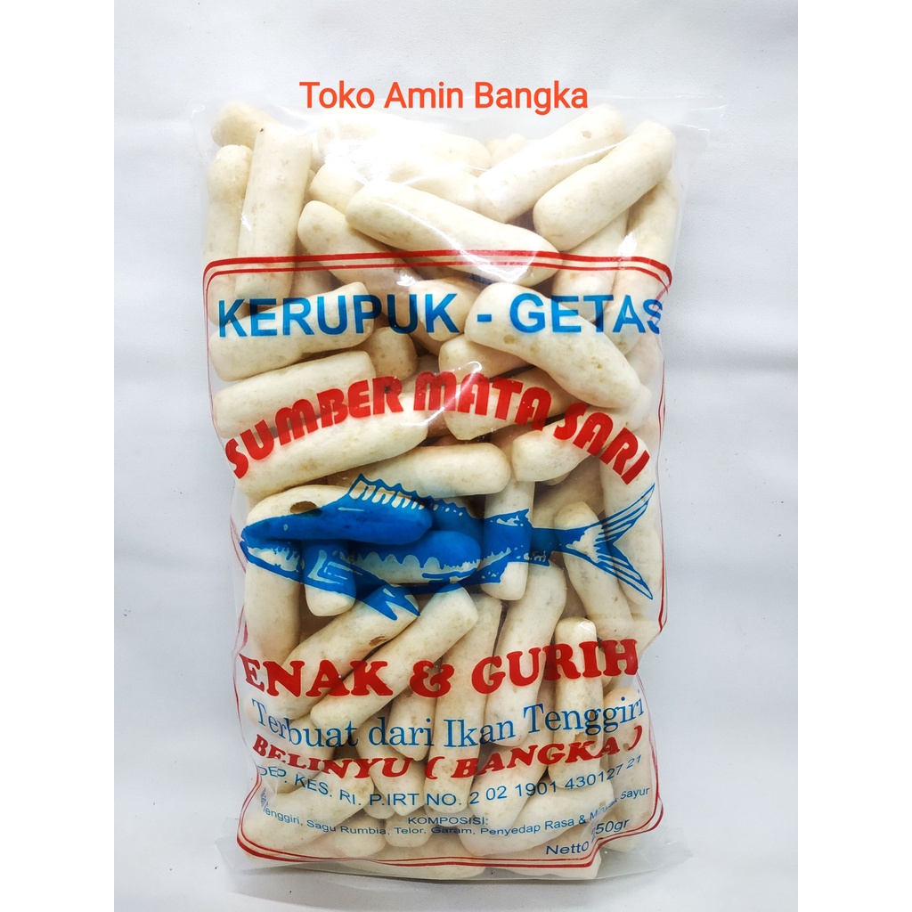 

Kerupuk Getas Khas Bangka Cap Sumber Mata Sari