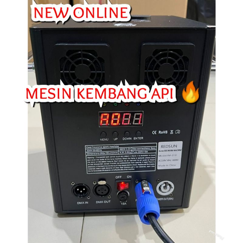 MESIN KEMBANG API MERK REDSUN