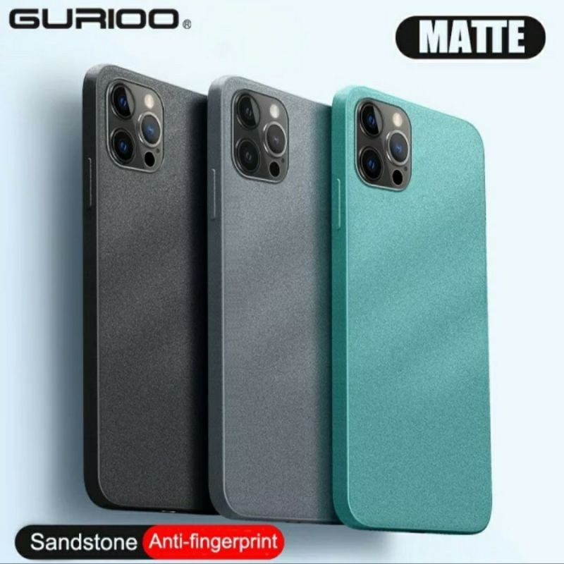 Case iPhone 12 / Mini / Pro / Pro Max Softcase Sandstone Texture