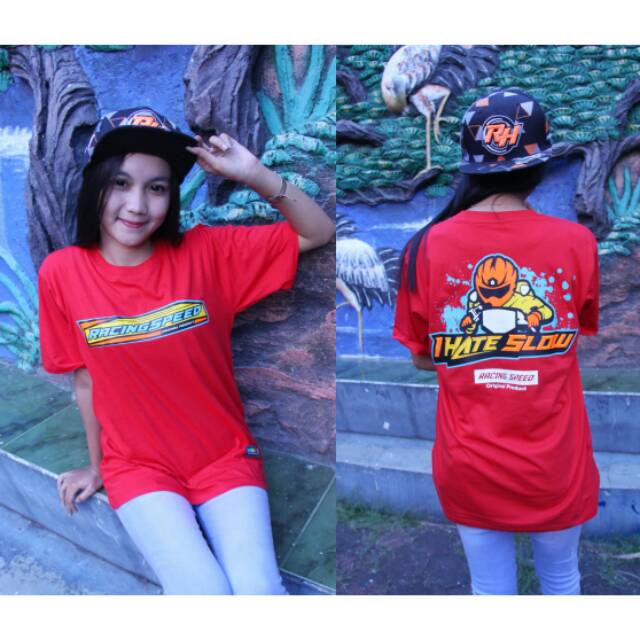 T-SHIRT RACING SPEED/ I HATE SLOW ORIGINAL