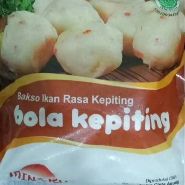 

Minaku bola kepiting 200gr