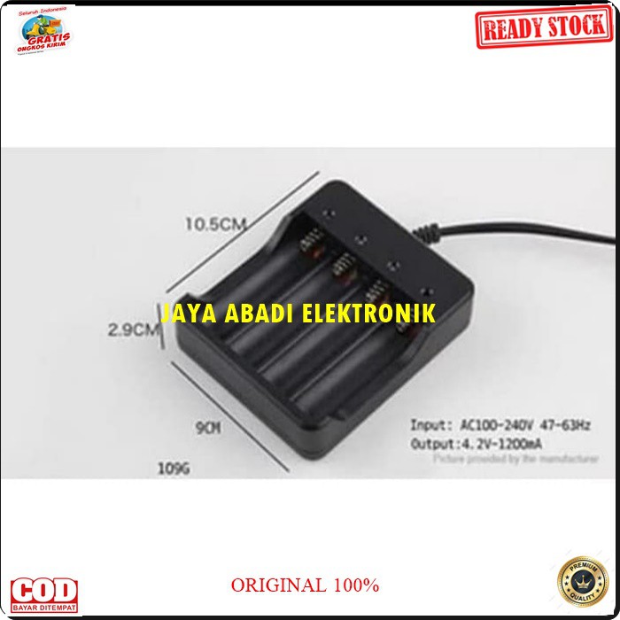 G407 ADAPTOR BTERAI CAS 3.7 VOLT 18650 ADAPTOR 4 SLOT PORT BATERAI CHARGER BATERAI BATU BATERAI VAPE VAPOR POWERBANK DLL TREVEL CAS CASAN BATERAI CAS CASAN BATERAI DUAL MULTI UNIVERSAL BISA SEGALA JENIS BATERAI 18650 3.7 VOLT